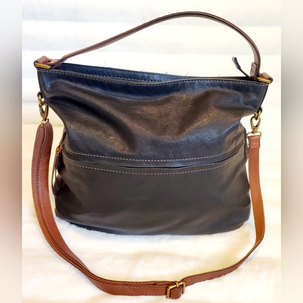 Fossil Corey Hobo Bag Black
